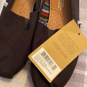Classic TOMS Alpargata Canvas Black on Black Size 7.5 Women’s